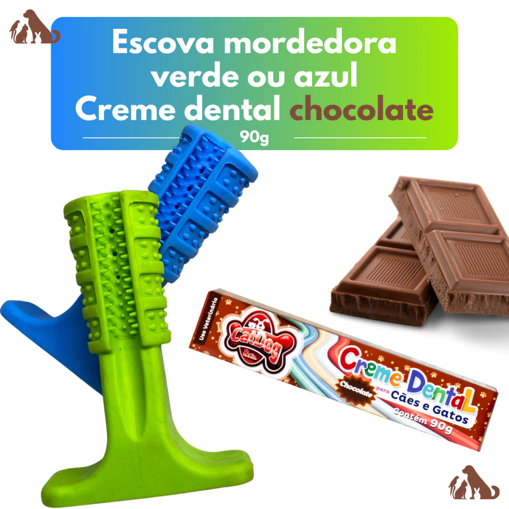 Mordedor Divertido + um bônus (CREME DENTAL)!