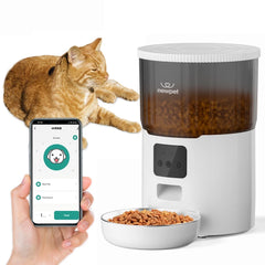 Alimentador Programável Comedouro Automático Cães Gatos Pet